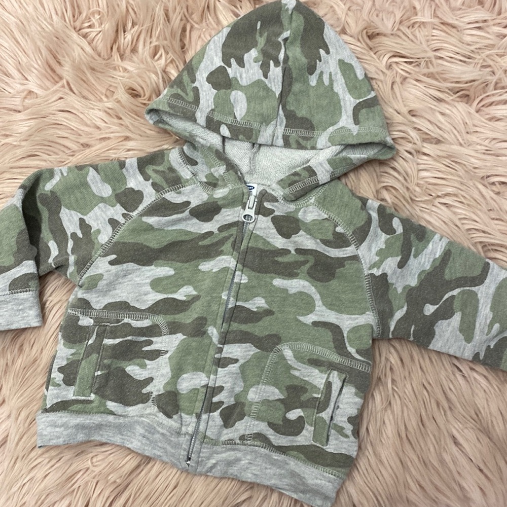 Camo Baby Sweater